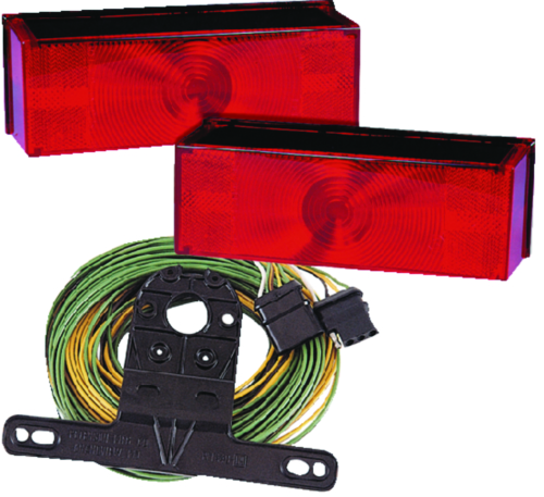 Peterson Manufacturing V547 Submersible Rear Light Kit for Trailers Over 80 Inches Wide